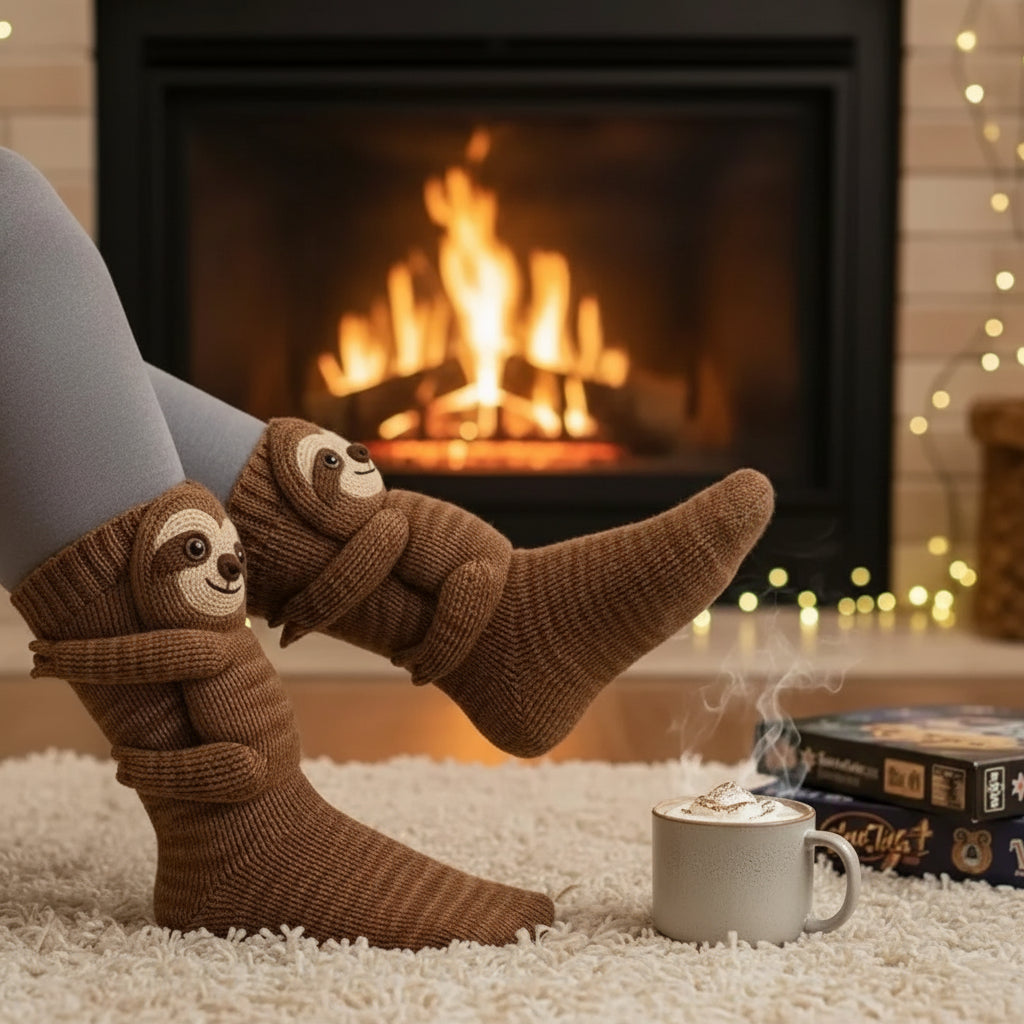 גרבי חיות סרוגות חמודות